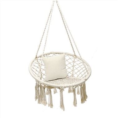 Бела мрежа за камповање округлог облика