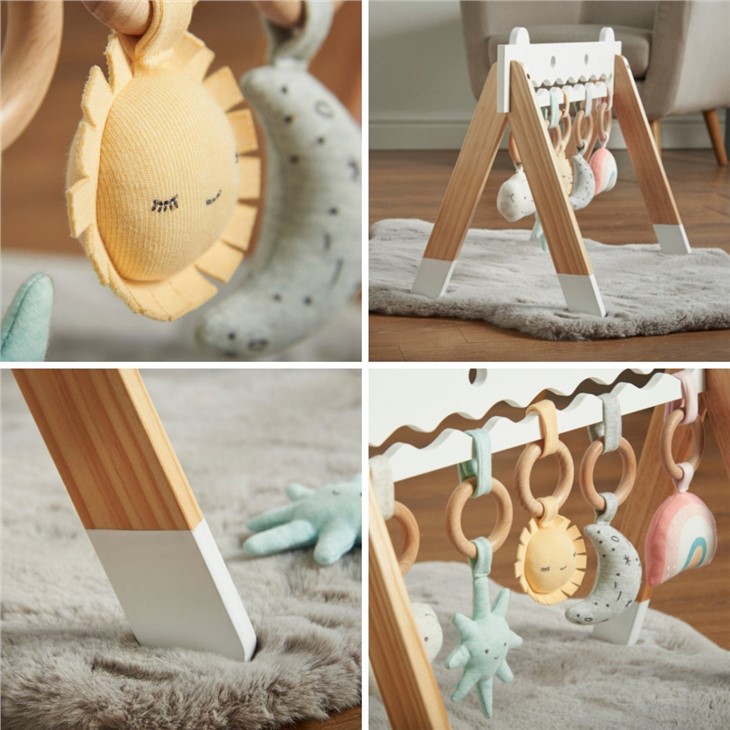 Wooden Baby Activity Gym